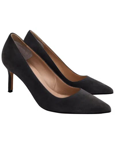 Manolo Blahnik Women's Suede Pointed Pump (authentic Pre-loved) In Black