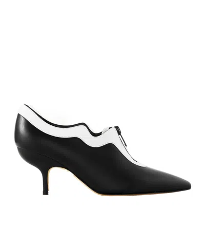 Manolo Blahnik Zeynep 70 Leather Pumps In Black