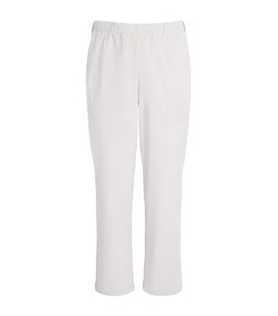 Manors Club Straight Trousers In White