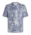 Manors Course 2.0 Printed Polo Shirt In Blue