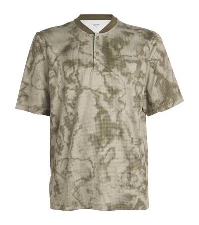Manors Course 2.0 Printed Polo Shirt In Green