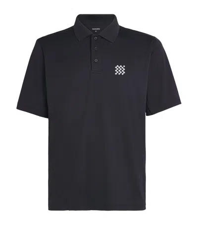Manors Course Polo Shirt In Black