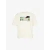 Manors Ens Chalk  X Reebok Graphic-print Cotton-jersey T-shirt
