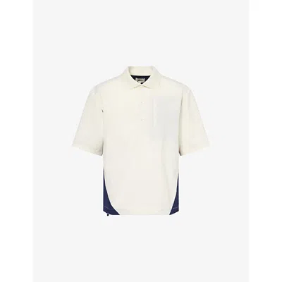 Manors Ens Chalk  X Reebok Shooter Nylon Polo Shirt
