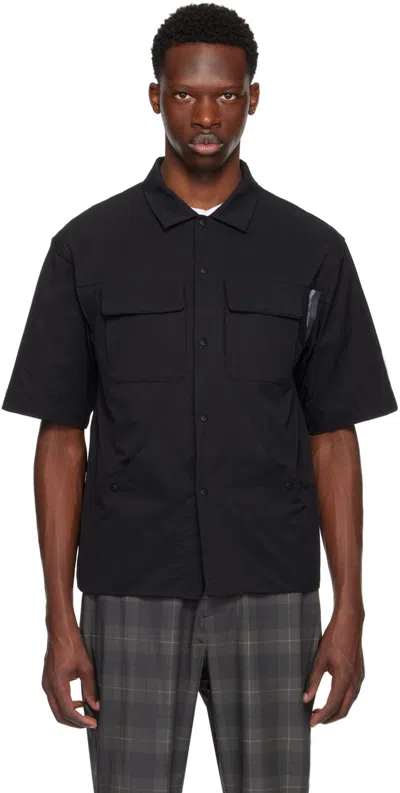 Manors Golf Black Caddie Shirt