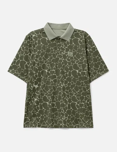 Manors Golf Course Polo Aop In Green