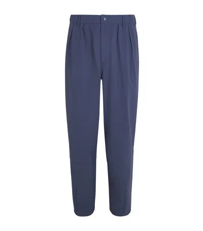 Manors Greenskeeper Relaxed Trousers In Navy