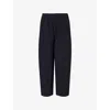 Manors Ens  Greenskeeper Multi-pockets Stretch-woven Trousers In Black