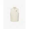 Manors Ens  Regular-fit Padded Shell Gilet In Ivory