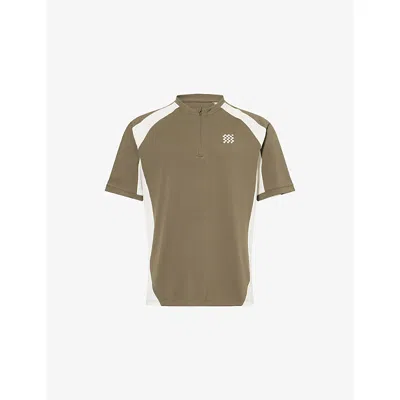 Manors Cotton Mga T-shirt In Green