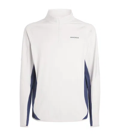 Manors Tech Quarter-zip 2.0 Mid-layer In White
