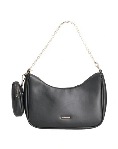 Manoukian Woman Handbag Black Size - Pvc - Polyvinyl Chloride