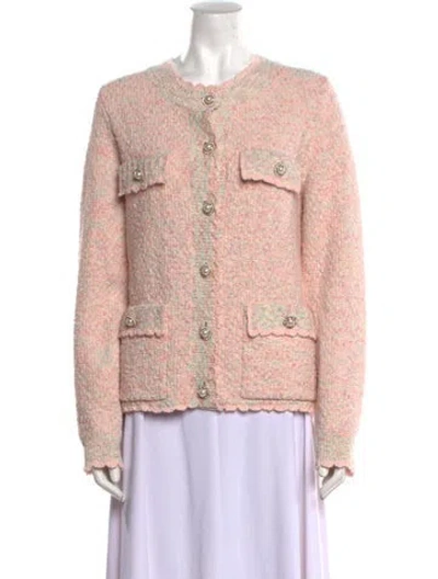 Pre-owned Manoush Crew Neck Sweater In Pink