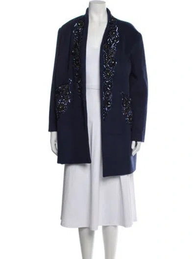 Pre-owned Manoush Evening Jacket In Blue