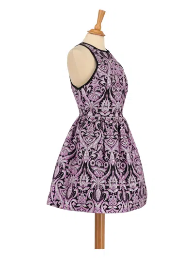 Pre-owned Manoush  Patterned-jacquard Lurex Dress