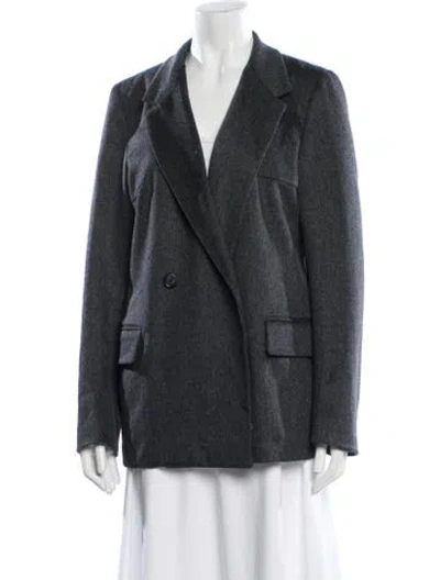 Pre-owned Manoush Wool Blazer W/ Tags In Gray