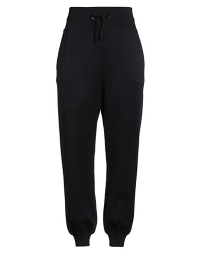 Manrico Cashmere Woman Pants Midnight Blue Size Xl Cashmere In Black