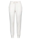 Manrico Cashmere Woman Pants Off White Size M Cashmere In Off White