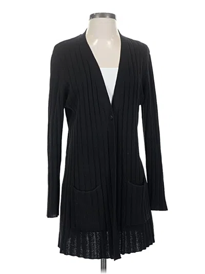 Pre-owned Mansio Cardigan Sweater In Black