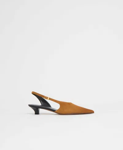 Mansur Gavriel Anna Slingback In Orange