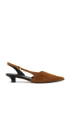 Mansur Gavriel Anna Slingback Æμ…å�£é«˜è·ÿéž‹ Â€“ Éž�é»„è‰². Å°ºç � 40 (also Â€“ 36, 36.5, 37, 37.5, 38, 38.5, 39,  In Brown