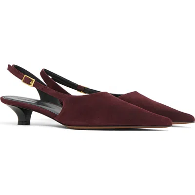 Mansur Gavriel Anna Slingback Pump In Purple