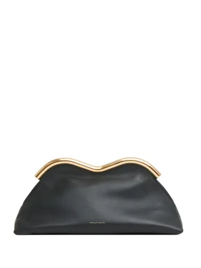 Mansur Gavriel Baci Clutch Bag In Black
