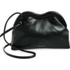 Mansur Gavriel Baci Frame Shoulder Bag In Black/flamma