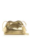 Mansur Gavriel Baci Leather Frame Shoulder Bag In Gold