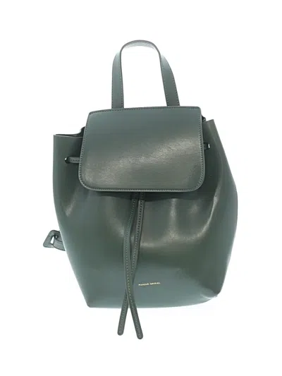 Pre-owned Mansur Gavriel Backpack In Green