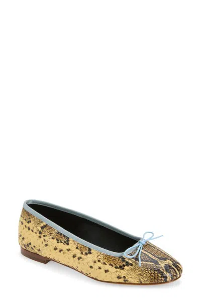 Mansur Gavriel Ballet Flat In Multi