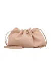 Mansur Gavriel Bloom Drawstring Mini Clutch Bag In Nude