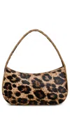 Mansur Gavriel Bonbon Shoulder Bag In Brown