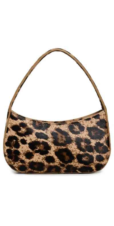 Mansur Gavriel Bonbon Bag Leopard In Brown