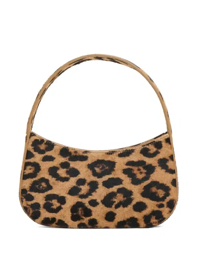 Mansur Gavriel Bonbon Shoulder Bag In Brown