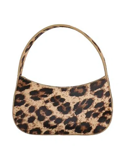 Mansur Gavriel Bonbon Woman Handbag Camel Size - Leather In Sand