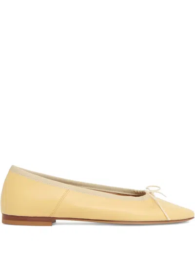 Mansur Gavriel Bow-detail Ballet Flats In Multi