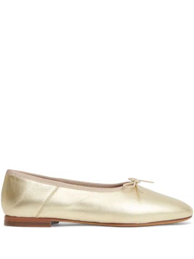 Mansur Gavriel Dream Ballerina Flats Gold