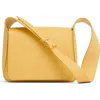 Mansur Gavriel Box Leather Shoulder Bag In Sole