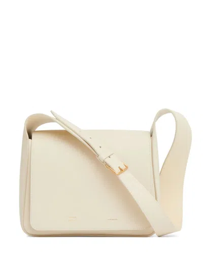 Mansur Gavriel Box Shoulder Bag In Neutrals