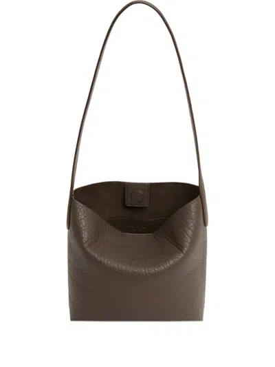 Mansur Gavriel Cabas Small Everyday Tote Bag In Brown