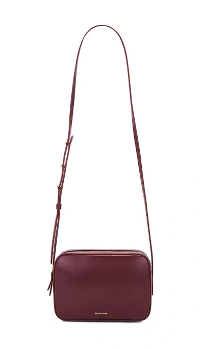 Mansur Gavriel Camera Bag In 深紫红色