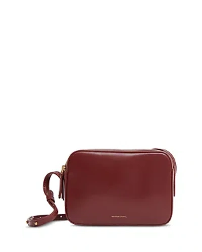 Mansur Gavriel Camera Bag In Claret