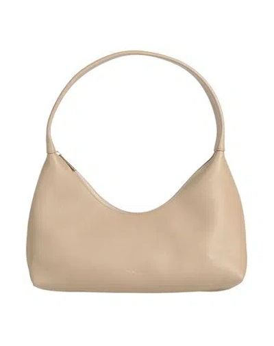 Mansur Gavriel Candy Baguette Woman Handbag Taupe Size - Leather In Brown