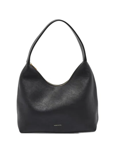 Pre-owned Mansur Gavriel Candy Leather Tote Bag In Black