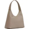 Mansur Gavriel Candy Pebbled Leather Shoulder Bag In Elefante