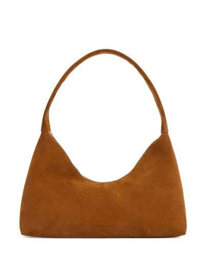 Mansur Gavriel Candy Shoulder Bag In Brown