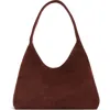 Mansur Gavriel Candy Suede Shoulder Bag
