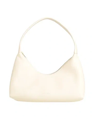 Mansur Gavriel Candy Woman Handbag Cream Size - Leather In White