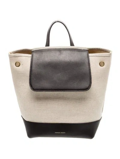 Pre-owned Mansur Gavriel Canvas Backpack In Multi